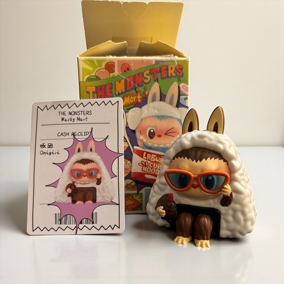 POP MART Other - POP MART Labubu “The Monsters Wacky Mart” – Onigiri Figure